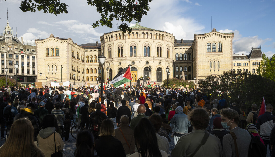 DEMONSTRASJON: Onsdag demonstrerte flere tusen mot de pågående angrepene mot palestinere i Gaza. DEMONSTRASJON: Onsdag demonstrerte flere tusen mot de pågående angrepene mot palestinere i Gaza.