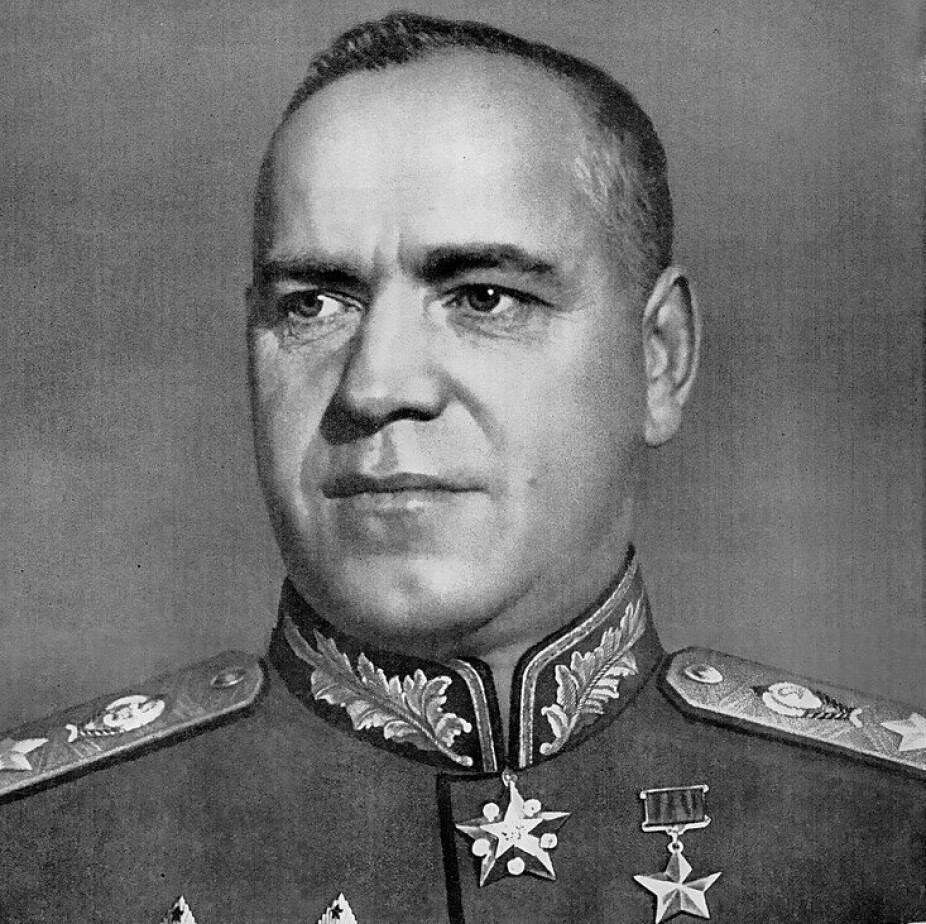 MARSKALK: Gerogij Zjukov var øverstkommanderende for Den røde armé.