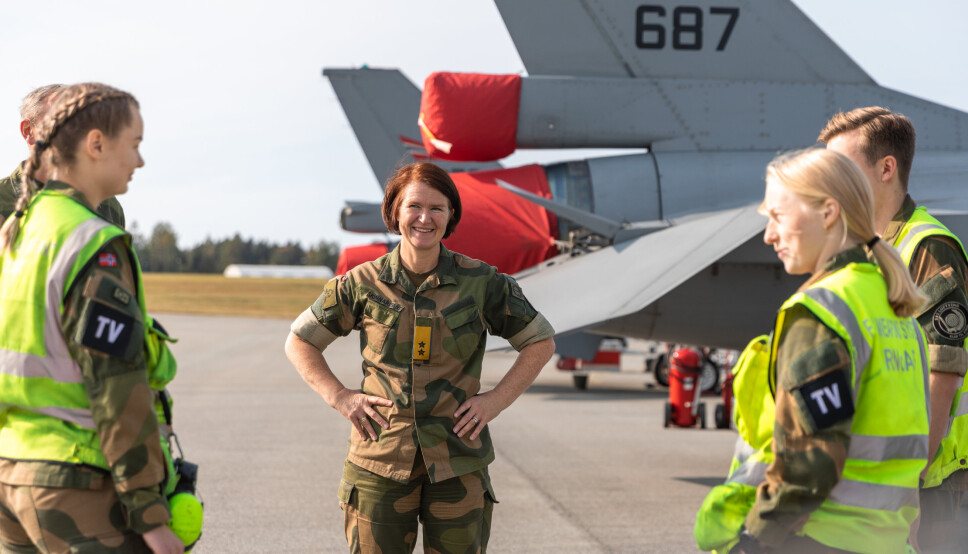 Generalmajor Tonje Skinnarland er sjef for Luftforsvaret.