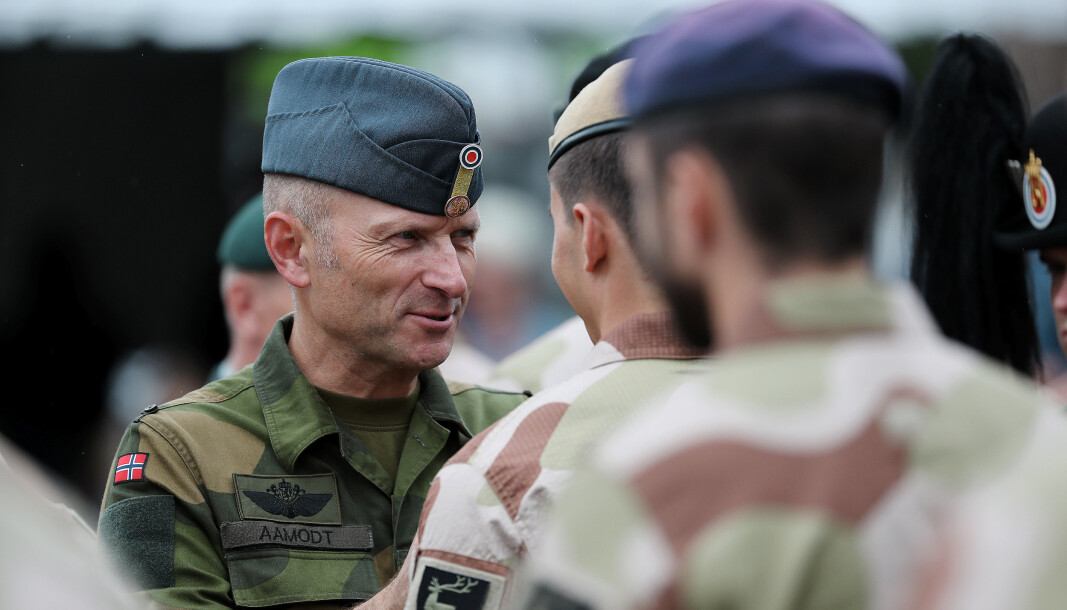 NY FLO-SJEF: Nestkommanderende ved Forsvarets operative hovedkvarter (FOH) generalmajor Lars Christian Aamodt fotografert i forbindelse med en medaljeseremoni på Akershus festning for norske soldater tjenestegjort i Erbil, Irak og Bamako, Mali. NY FLO-SJEF: Nestkommanderende ved Forsvarets operative hovedkvarter (FOH) generalmajor Lars Christian Aamodt fotografert i forbindelse med en medaljeseremoni på Akershus festning for norske soldater tjenestegjort i Erbil, Irak og Bamako, Mali.
