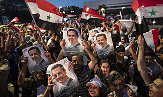 Assad gjenvalgt i Syria