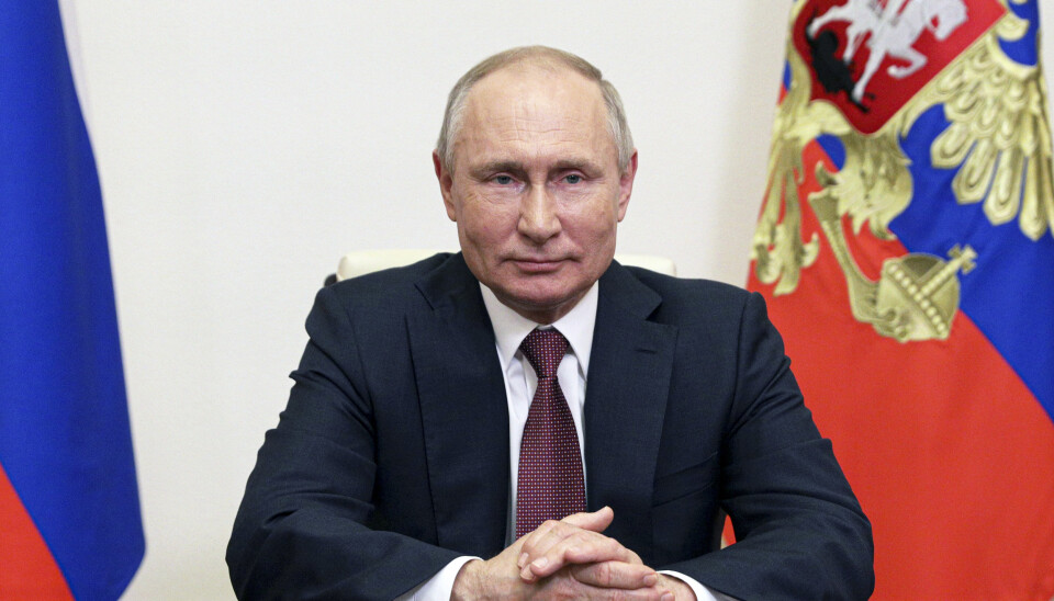 FÅR SKYLDEN: Microsoft peker på Russland etter et nytt illevarslende hackingangrep. Her president Vladimir Putin.