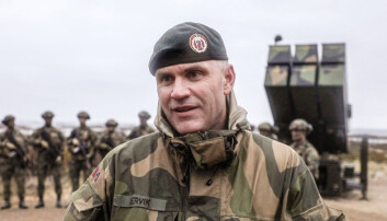 HÆRSJEF: Generalmajor Lars Lervik. HÆRSJEF: Generalmajor Lars Lervik.
