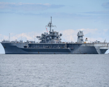 Amerikansk marinefartøy kommer til Oslo