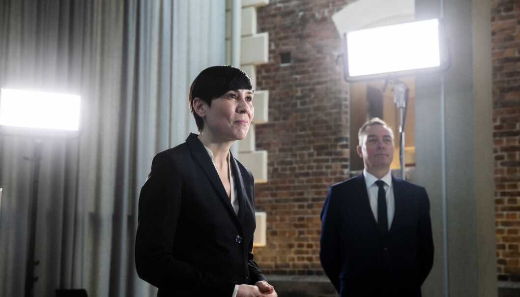 NATO-MØTE: Både utenriksminister Ine Eriksen Søreide (H) og forsvarsminister Frank Bakke-Jensen (H) møtte tirsdag sine Nato-kolleger i videomøter før toppmøtet i Brussel om to uker. NATO-MØTE: Både utenriksminister Ine Eriksen Søreide (H) og forsvarsminister Frank Bakke-Jensen (H) møtte tirsdag sine Nato-kolleger i videomøter før toppmøtet i Brussel om to uker.
