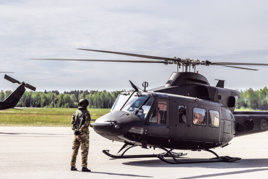 339 SKVADRON: Et helikopter som er del av 339 skvadron som støtter spesialstyrkene. 339 SKVADRON: Et helikopter som er del av 339 skvadron som støtter spesialstyrkene.