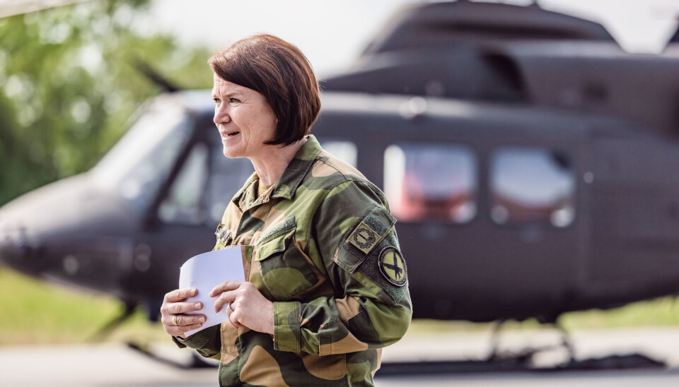 SJEFSBYTTE: Tonje Skinnarland går fra stillingen som sjef for Luftforsvaret, og blir sjef operasjoner i Forsvarsstaben.