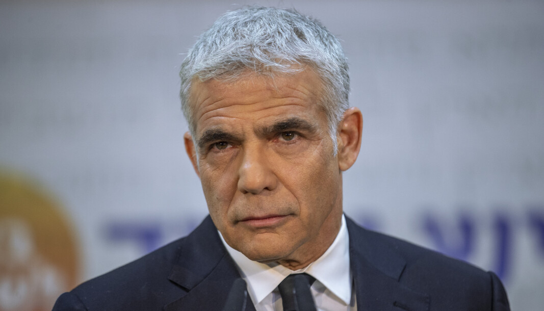 OPPOSISJONSLEDER: Bildet viser opposisjonsleder Yair Lapid i Tel Aviv i begynnelsen av mai. Lapid lover at hans nye regjering skal jobbe for å forene det israelske samfunnet. OPPOSISJONSLEDER: Bildet viser opposisjonsleder Yair Lapid i Tel Aviv i begynnelsen av mai. Lapid lover at hans nye regjering skal jobbe for å forene det israelske samfunnet.