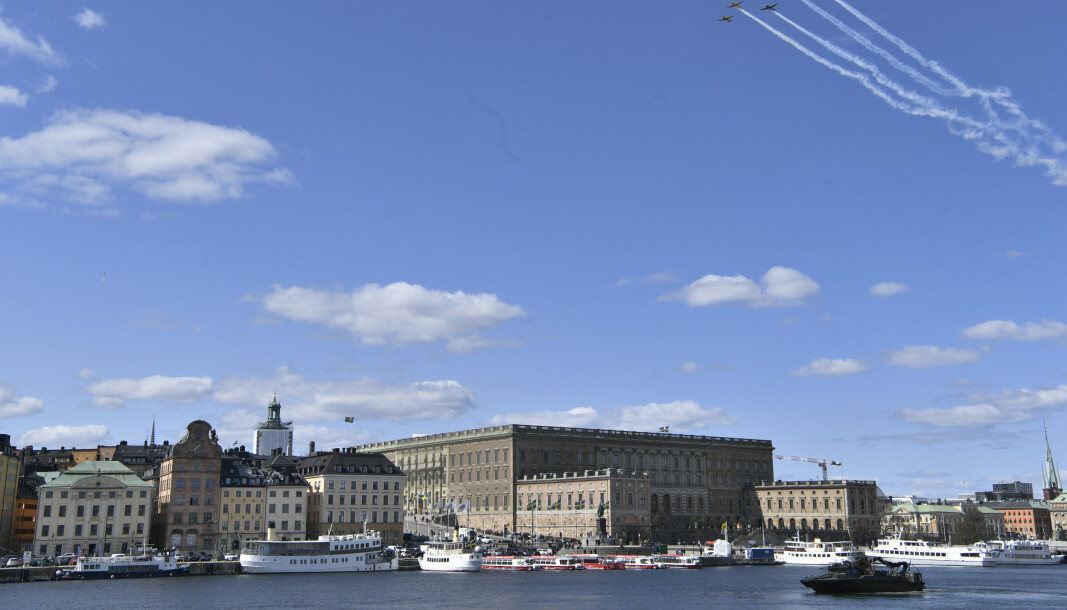 STOCKHOLM: Pågripelsen av personen som skal ha satt Sveriges sikkerhet i fare skjedde i Stockholm-omårdet. STOCKHOLM: Pågripelsen av personen som skal ha satt Sveriges sikkerhet i fare skjedde i Stockholm-omårdet.