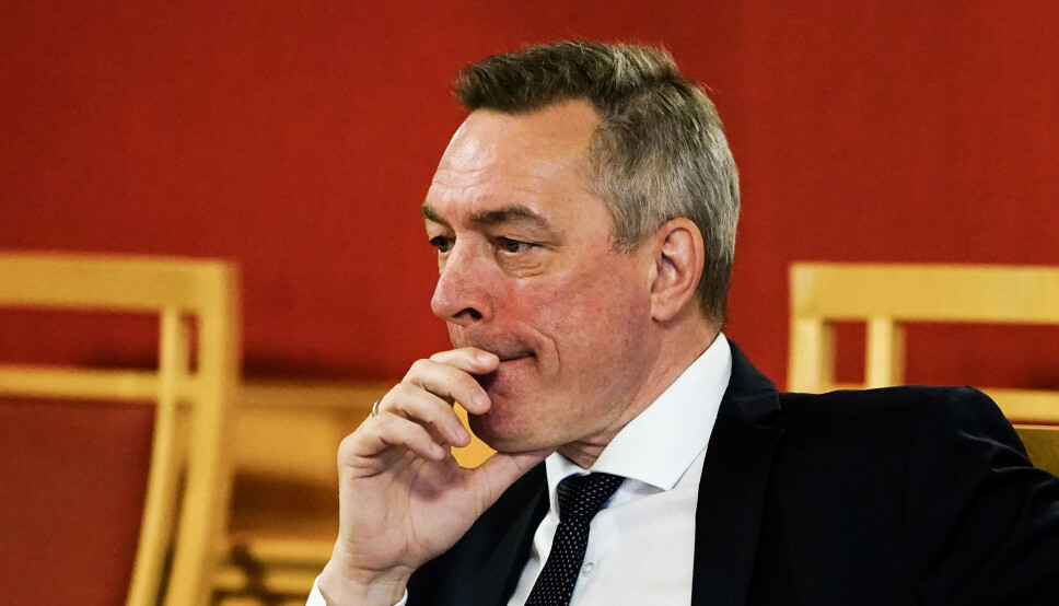 SPIONASJE: Forvarsminister Frank-Bakke-Jensen innkalte chargé d'affaires ved den amerikanske ambassaden til et møte om saken.