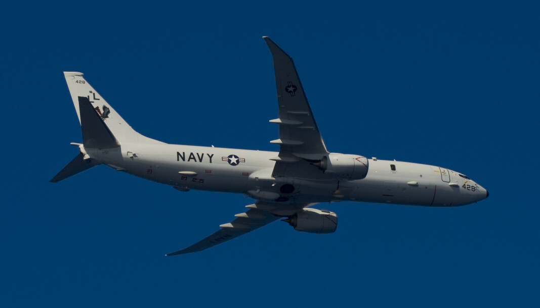 POSEIDON: Et Amerikansk P-8A Poseidon. Norge har bestilt fem tilsvarende fly som skal erstatte P-3 Orion. POSEIDON: Et Amerikansk P-8A Poseidon. Norge har bestilt fem tilsvarende fly som skal erstatte P-3 Orion.
