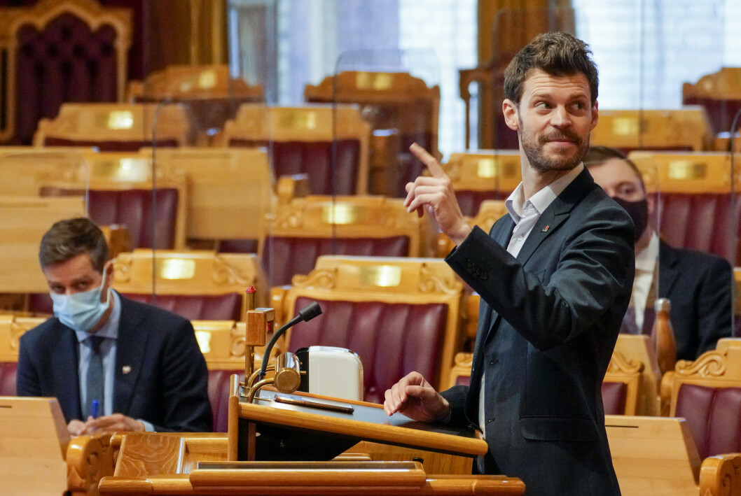 UT AV NATO: Rødt-leder Bjørnar Moxnes vil erstatte Nato med en nordisk forsvarsallianse. UT AV NATO: Rødt-leder Bjørnar Moxnes vil erstatte Nato med en nordisk forsvarsallianse.