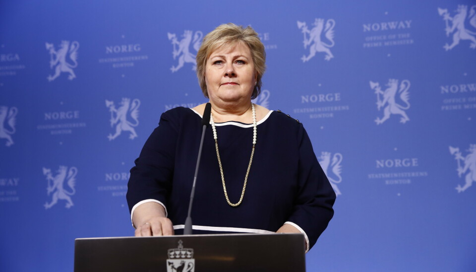 Statsminister Erna Solberg (H) advarer mot å trekke den globale tenkningen i Nato for langt. Mandag deltar hun på alliansens toppmøte i Brussel.