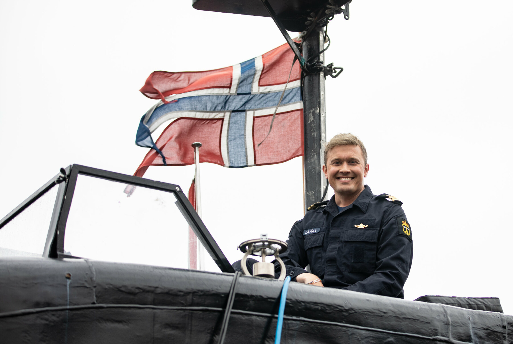 Øyvind Lavoll kom inn i ubåttjenesten i 2007.