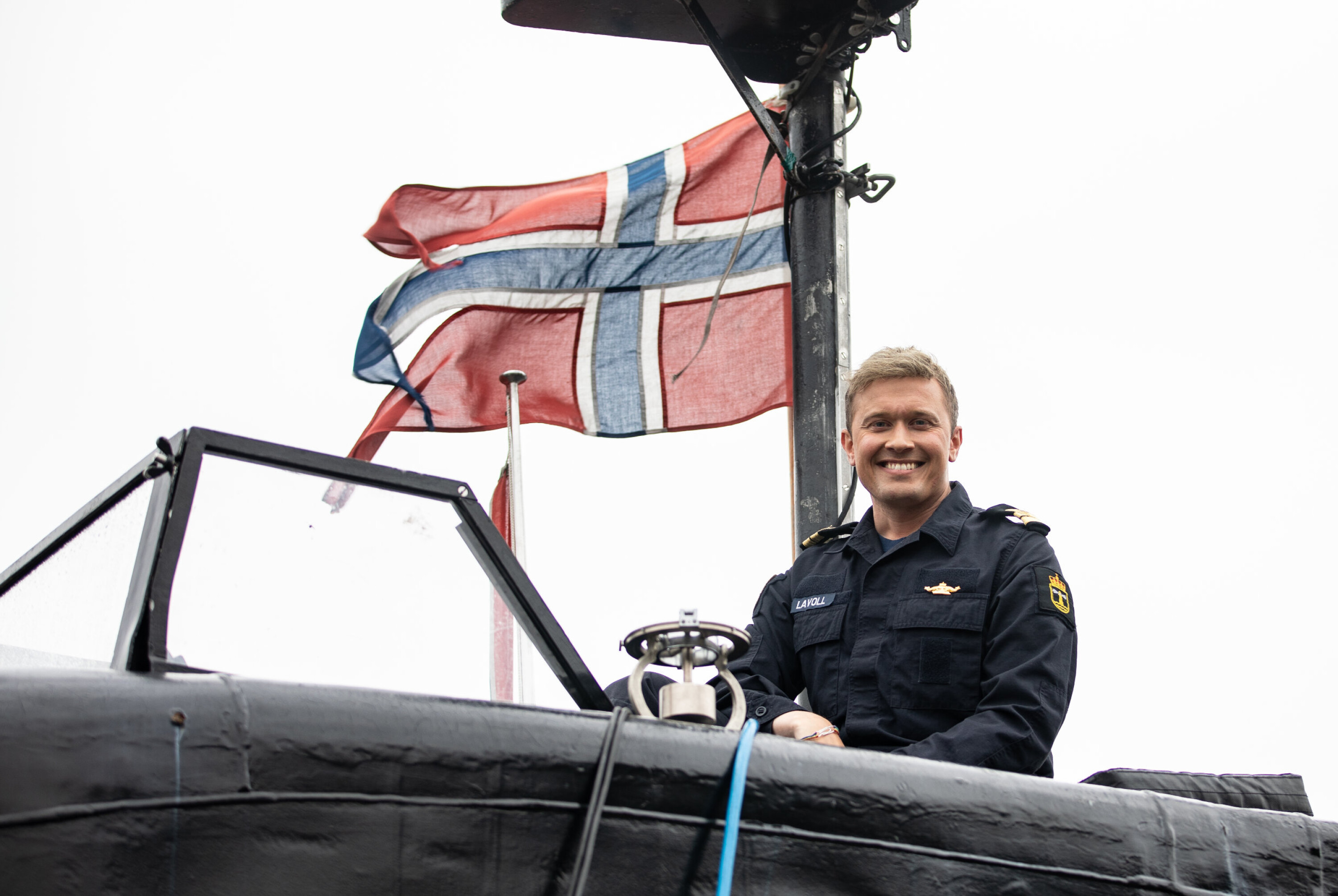 Øyvind Lavoll kom inn i ubåttjenesten i 2007.