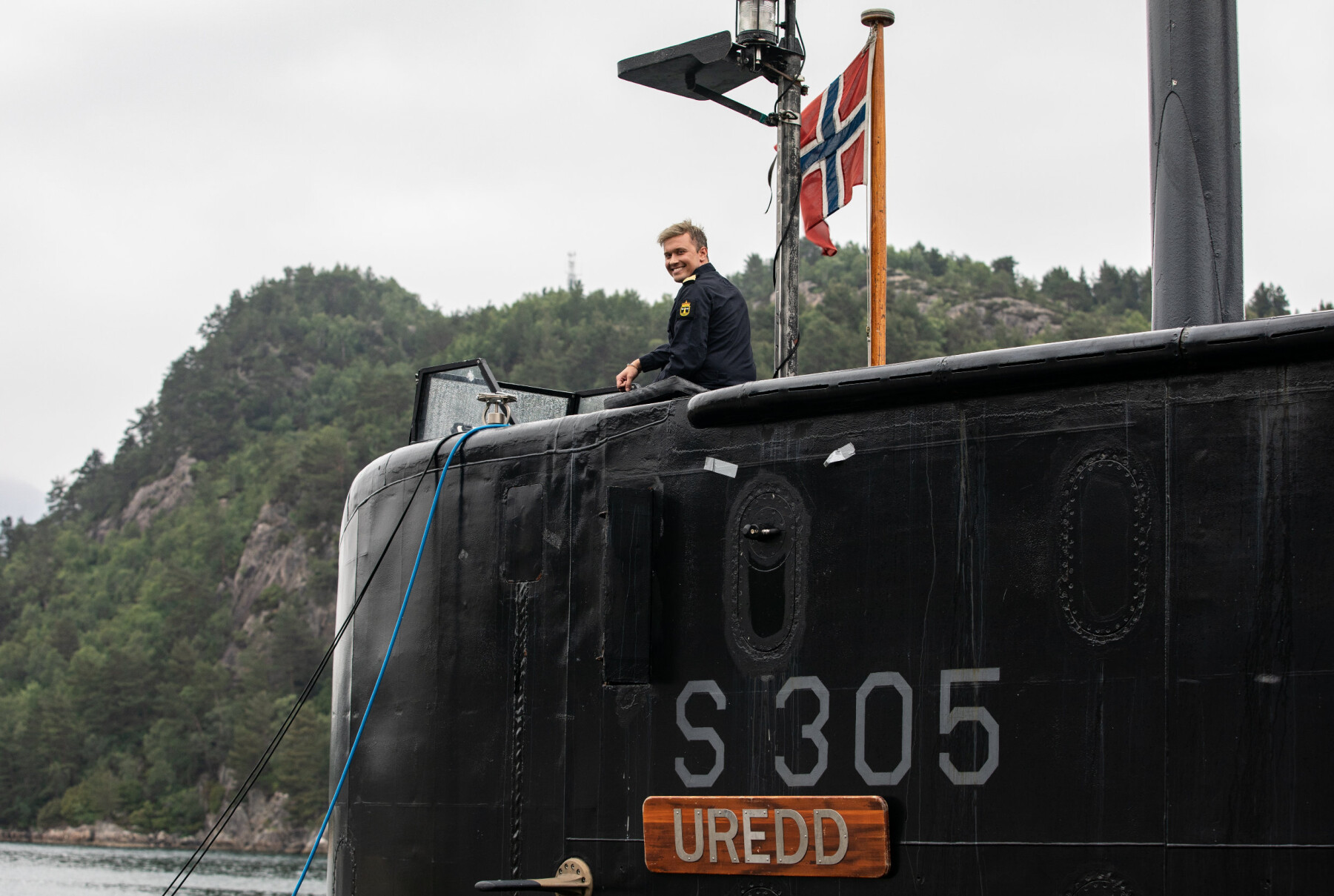 Øyvind Lavoll forteller at de er tre som er åpne om at de er homofile i ubåttjenesten. Men at det garantert er flere. Øyvind Lavoll forteller at de er tre som er åpne om at de er homofile i ubåttjenesten. Men at det garantert er flere.