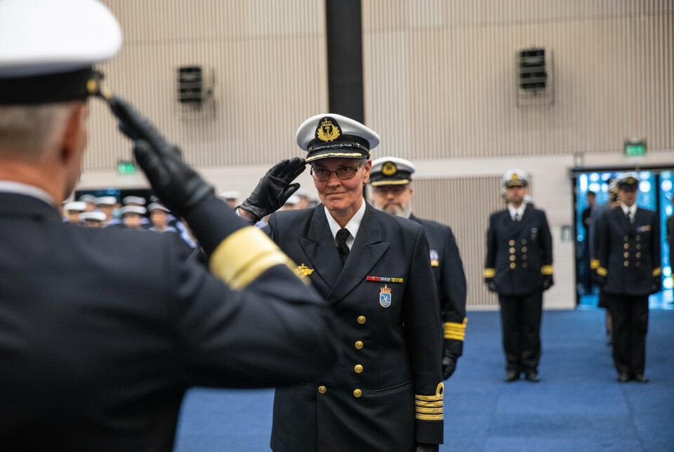 Kommandør Tone Størksen tok over som sjef for Sjøforsvarets baser på Haakonsvern og Ramsund i 2020.