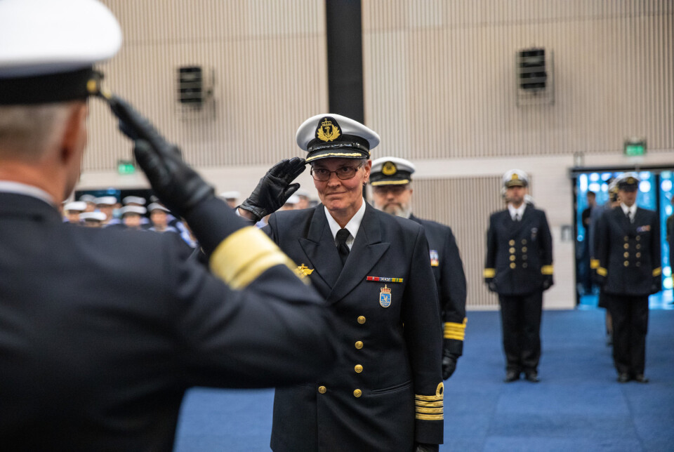 Kommandør Tone Størksen tok over som sjef for Sjøforsvarets baser på Haakonsvern og Ramsund i 2020. Kommandør Tone Størksen tok over som sjef for Sjøforsvarets baser på Haakonsvern og Ramsund i 2020.