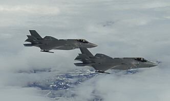Her er de første bildene tatt fra Norges F-35