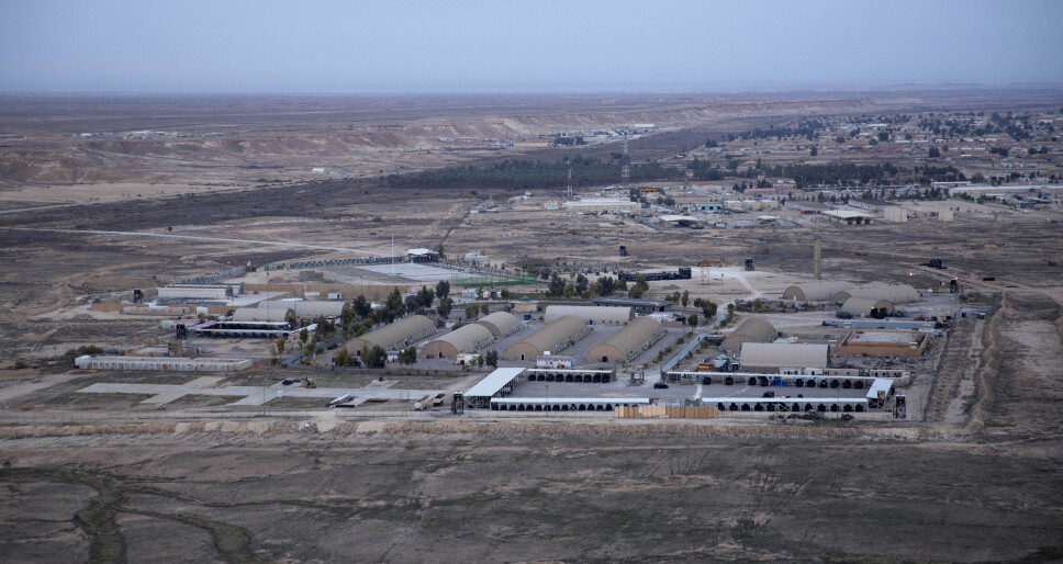 IRAK: I flybasen Ain al-Asad befinner det seg norske soldater.