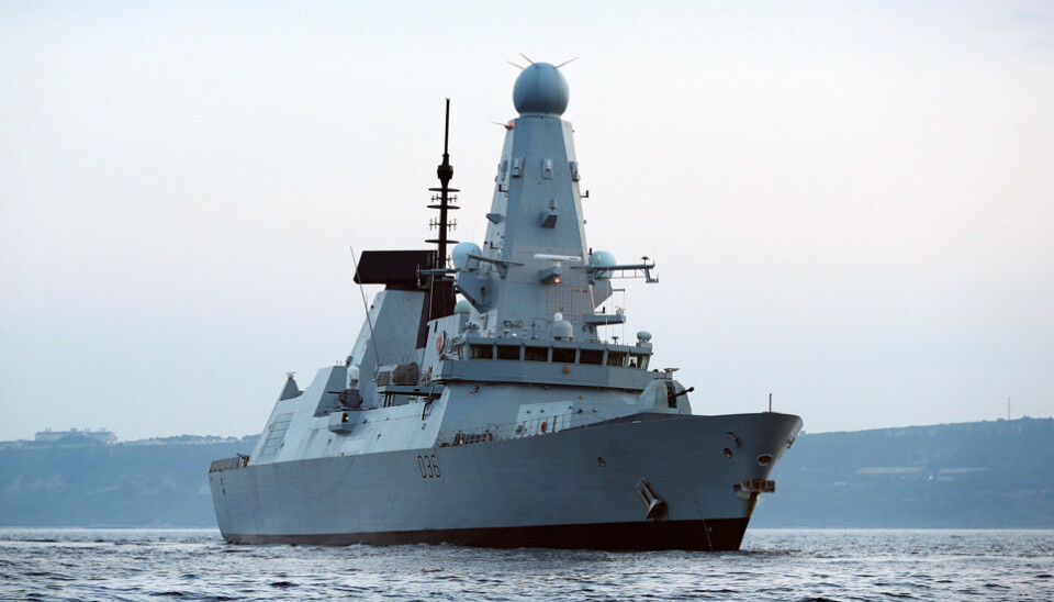 Det britiske fartøyet HMS Defender har den siste tiden seilt i Svartehavet.