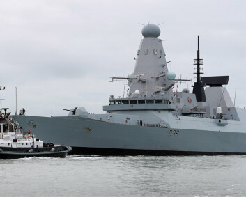 Storbritannia avfeier melding om varselskudd mot britisk skip