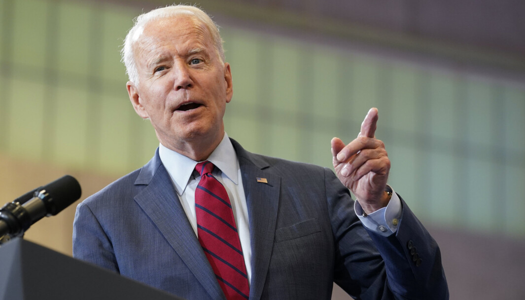LØFTE: USAs president Joe Biden lover at ingen afghanske tolker som har hjulpet det amerikanske militæret, vil etterlates når amerikanerne fullfører tilbaketrekkingen. LØFTE: USAs president Joe Biden lover at ingen afghanske tolker som har hjulpet det amerikanske militæret, vil etterlates når amerikanerne fullfører tilbaketrekkingen.