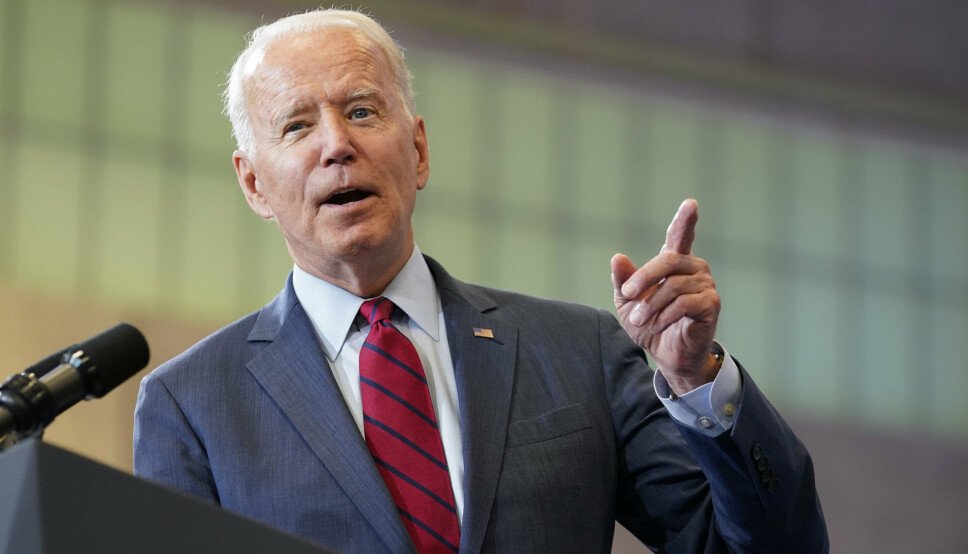 LØFTE: USAs president Joe Biden lover at ingen afghanske tolker som har hjulpet det amerikanske militæret, vil etterlates når amerikanerne fullfører tilbaketrekkingen.