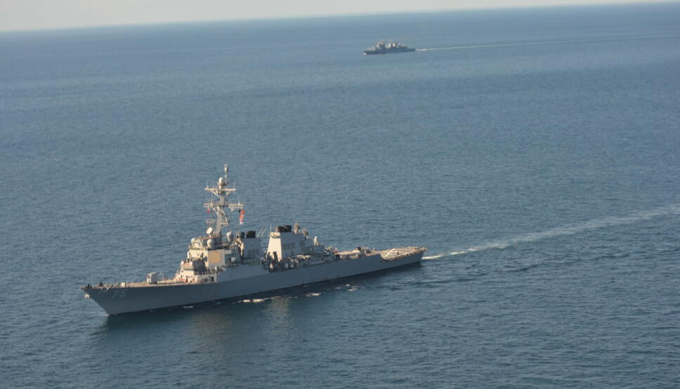 SPENT OMRÅDE: Nato skal øve i Svartehavet fra 28.juni. 32 skip deltar i øvelse Sea Breeze.