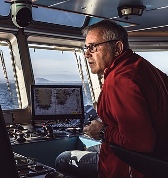 SKIPSJEF: Bjørn Aksel Golten synes de har gjort en god jobb på Nato-øvelse. SKIPSJEF: Bjørn Aksel Golten synes de har gjort en god jobb på Nato-øvelse.