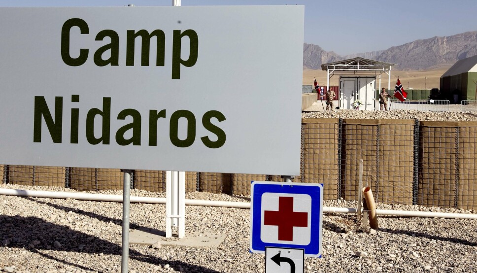 NIDAROS: Fra 2006 til 2014 holdt norske soldater til i Nidaros-leiren, utenfor Mazar-e Sharif.