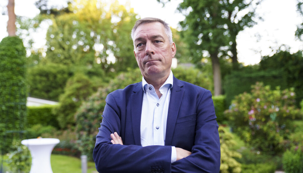 AVTALE: Forsvarsminister Frank Bakke-Jensen signerte et stategidokument for den flernasjonale styrken Joint Expeditionary Force i juli. Her er han under Nato-møtet i Brussel i juni.