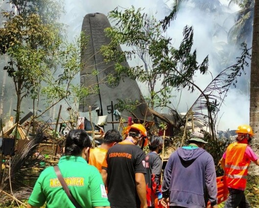 50 omkom i flyulykken på Filippinene