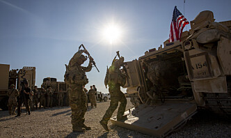Rakettangrep mot militærbase i Syria med amerikanske soldater