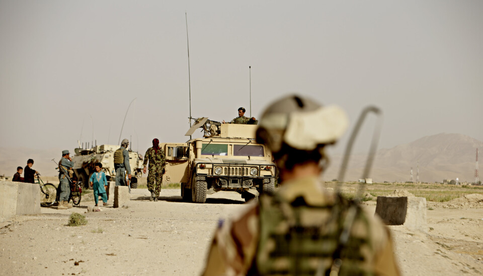 VIKTIG JOBB: Robert Mood mener at afghanske ansatte gjorde en viktig jobb for norske styrker i Afghanistan.