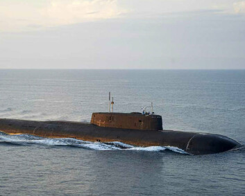 Russiske atomubåter seiler gjennom dansk farvann
