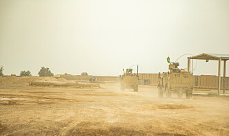 Rakettangrep mot norske styrker i Irak