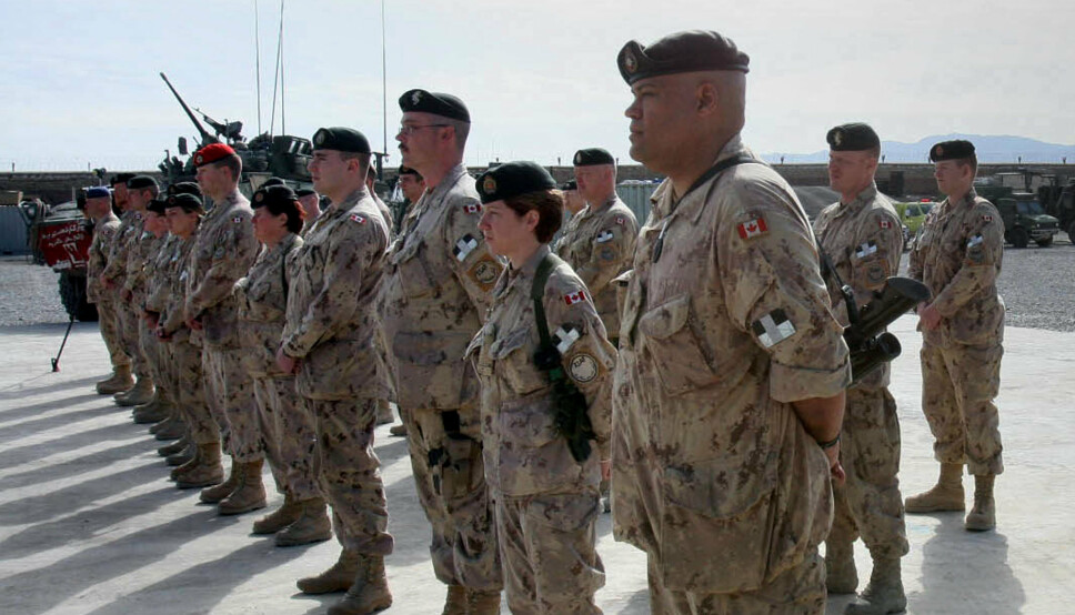 I AFGHANISTAN: Over 40 tusen canadiske soldater har tjenestegjort i Afghanistan fra 2001 til 2014.