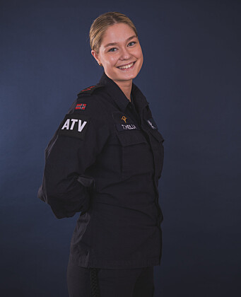 HTV SJØFORSVARET: Frida Sofie Træland Hella gleder seg til et nært samarbeid med både vernepliktige og ledelse i året som HTV. HTV SJØFORSVARET: Frida Sofie Træland Hella gleder seg til et nært samarbeid med både vernepliktige og ledelse i året som HTV.