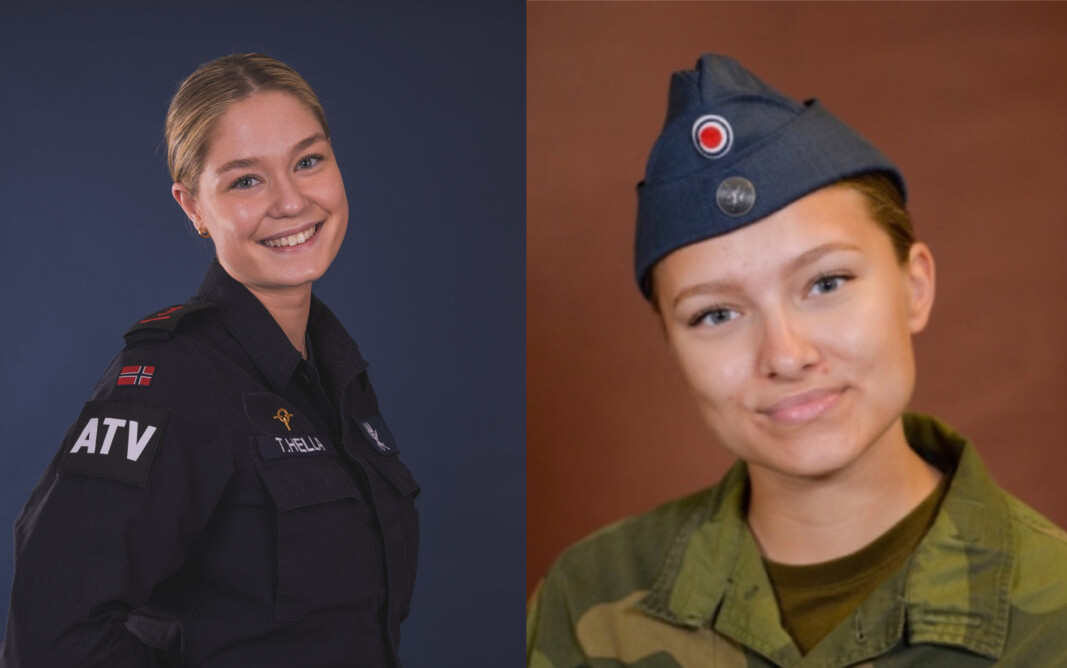 NYE HOVEDTILLITSVALGTE: Visekonstabel Frida Sofie Træland Hella (t.v.) er ny hovedtillitsvalgt i Sjøforsvaret. Ingri Furulund blir visespesialist når hun trer inn i stillingen som ny hovedtillitsvalgt i Luftforsvaret i august. NYE HOVEDTILLITSVALGTE: Visekonstabel Frida Sofie Træland Hella (t.v.) er ny hovedtillitsvalgt i Sjøforsvaret. Ingri Furulund blir visespesialist når hun trer inn i stillingen som ny hovedtillitsvalgt i Luftforsvaret i august.