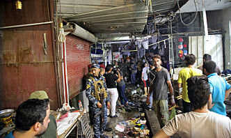 Bombeangrep mot marked i Bagdad – minst 28 drept