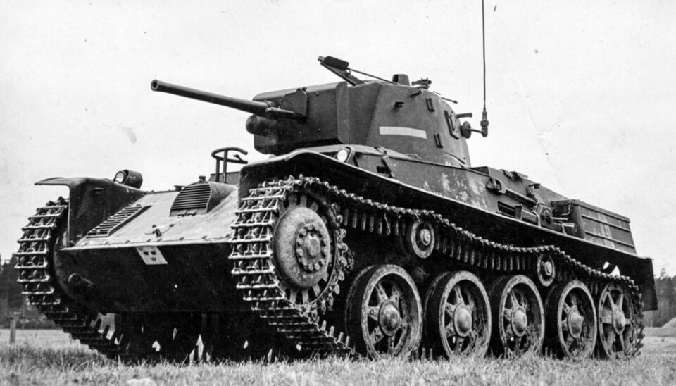 L60: 1939 Stridsvagn M/38.