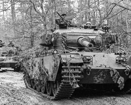 Försvarsmakten markerer 100 år med stridsvogner