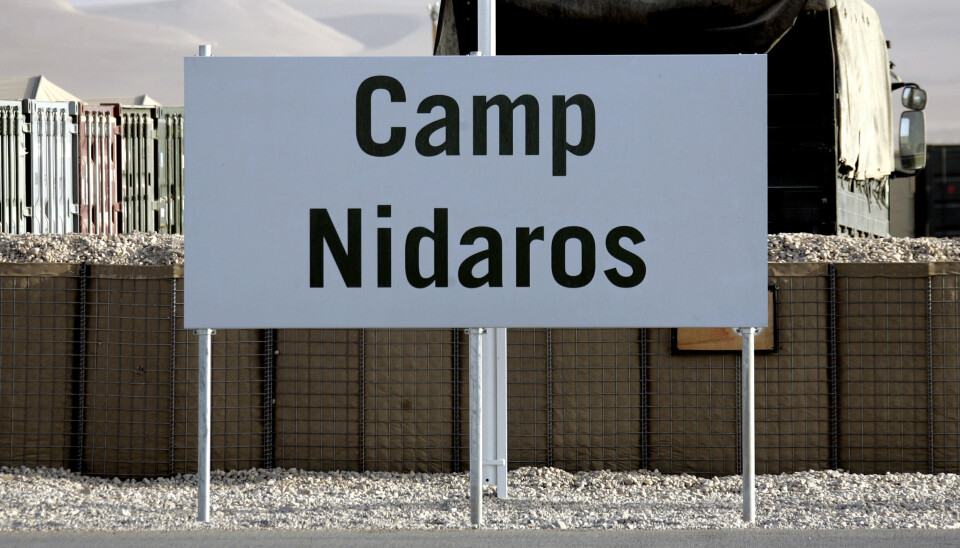 AFGHANISTAN: Flere lokalt ansatte afghanere jobbet for Norge i Camp Nidaros i Mazar-e Sharif.
