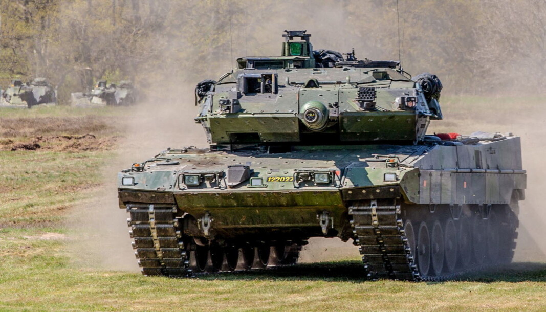 LEOPARD: En Leopard stridsvogn fra 1994. Den svenske hæren har i dag 120 stykker. LEOPARD: En Leopard stridsvogn fra 1994. Den svenske hæren har i dag 120 stykker.