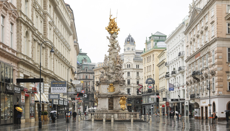 TILFELLER: I Østerrikes hovedstad Wien er det rapportert om mange tilfeller av «Havanna-syndrom» blant amerikanske diplomater den siste tiden. TILFELLER: I Østerrikes hovedstad Wien er det rapportert om mange tilfeller av «Havanna-syndrom» blant amerikanske diplomater den siste tiden.