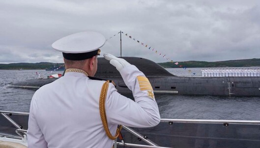KOLA: Fra paraden i Severomorsk på Kola-halvøya. KOLA: Fra paraden i Severomorsk på Kola-halvøya.