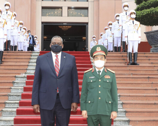USAs forsvarsminister diskuterte Kina med Vietnam