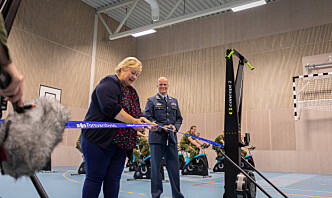 Statsministeren åpnet nytt idrettssenter på Ørland