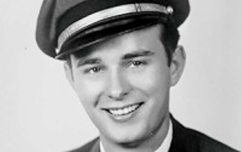PILOT: Norman Edvard Midthun ble første amerikaner til å fly for det norske luftforsvaret under 2. verdenskrig.